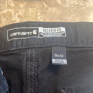 Carhartt Black Relaxed Fit Jeans